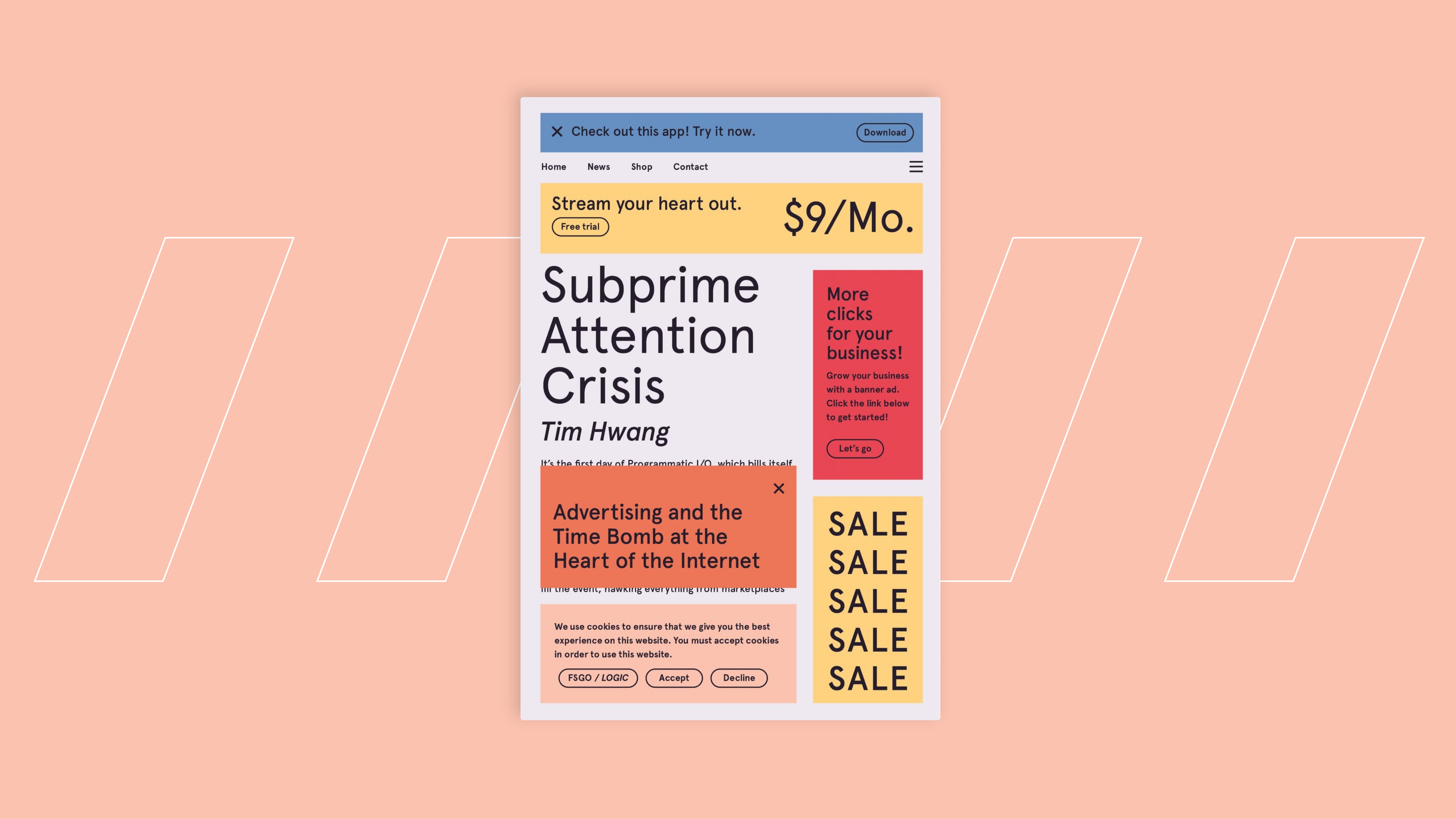 An image of the book Subprime Attention Crisis